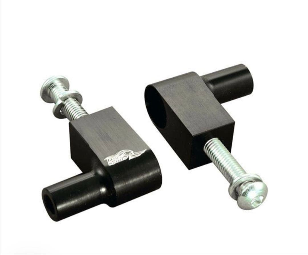 Free Spirits アップサイドダウン　ミラーマウントブラケット　ハーレー