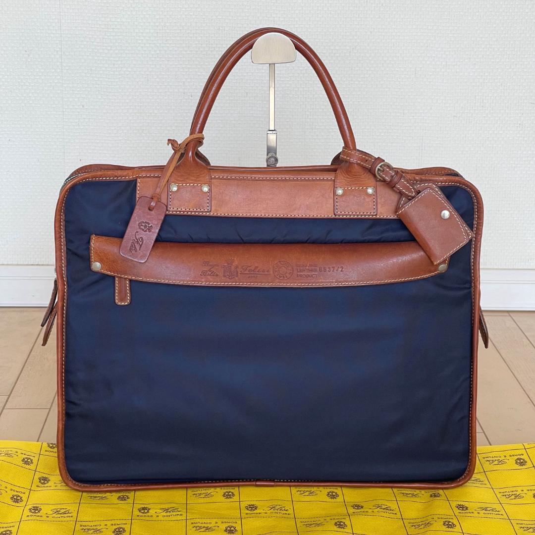 【美品・定価72,600円】フェリージ 8637/2/ds ネイビー