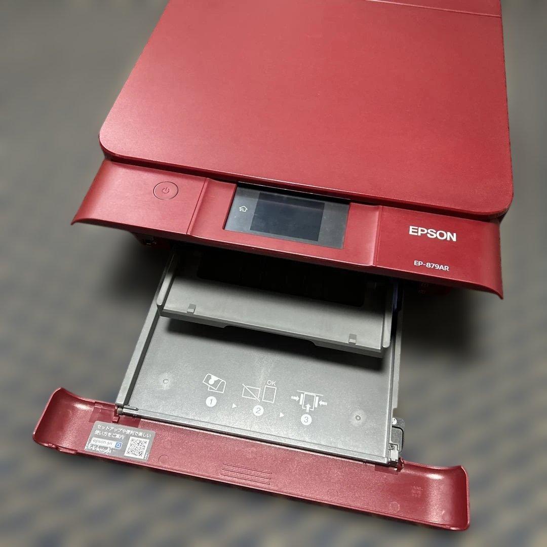 EPSON プリンター 本体 レッド