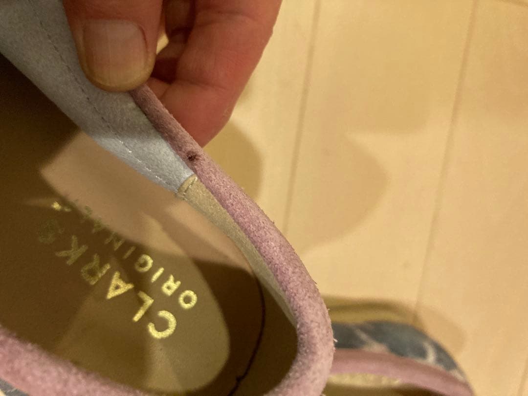 Clarks Wallabee クラークス ワラビー ピンク