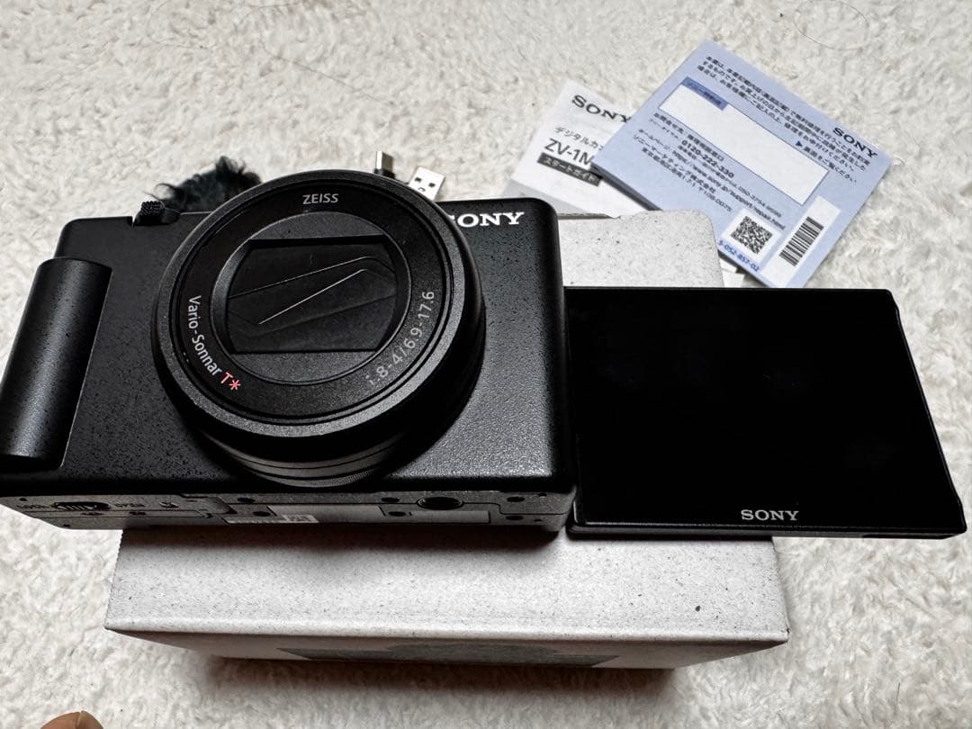 ソニー VLOGCAM ZV-1M2 ブラック