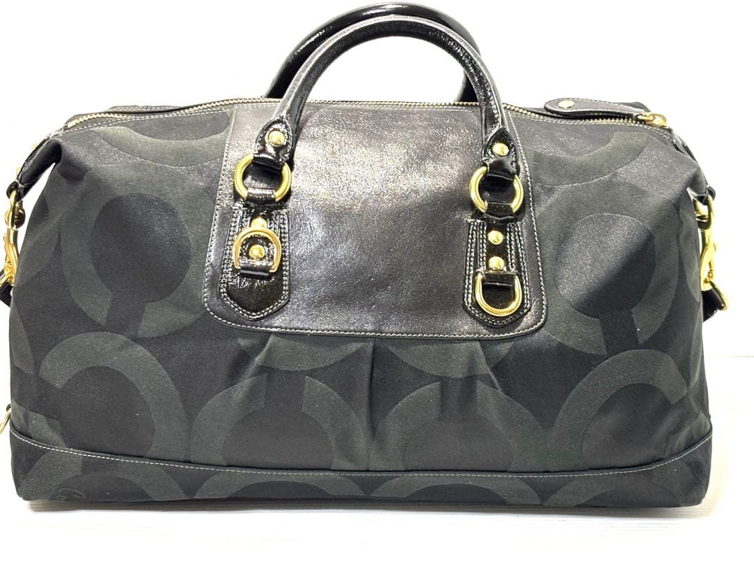 【新品同様級】 COACH コーチ ボストンバッグ　2way ハンドバッグ