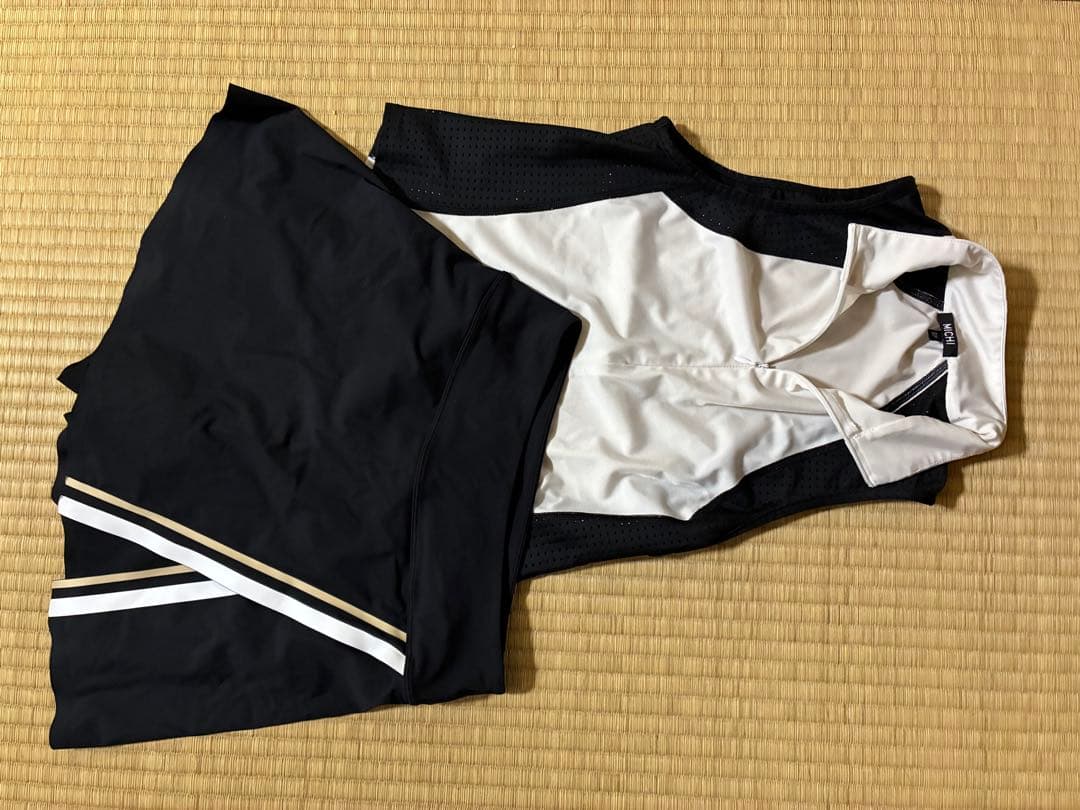 Wilson テニススコート　ブラックXS