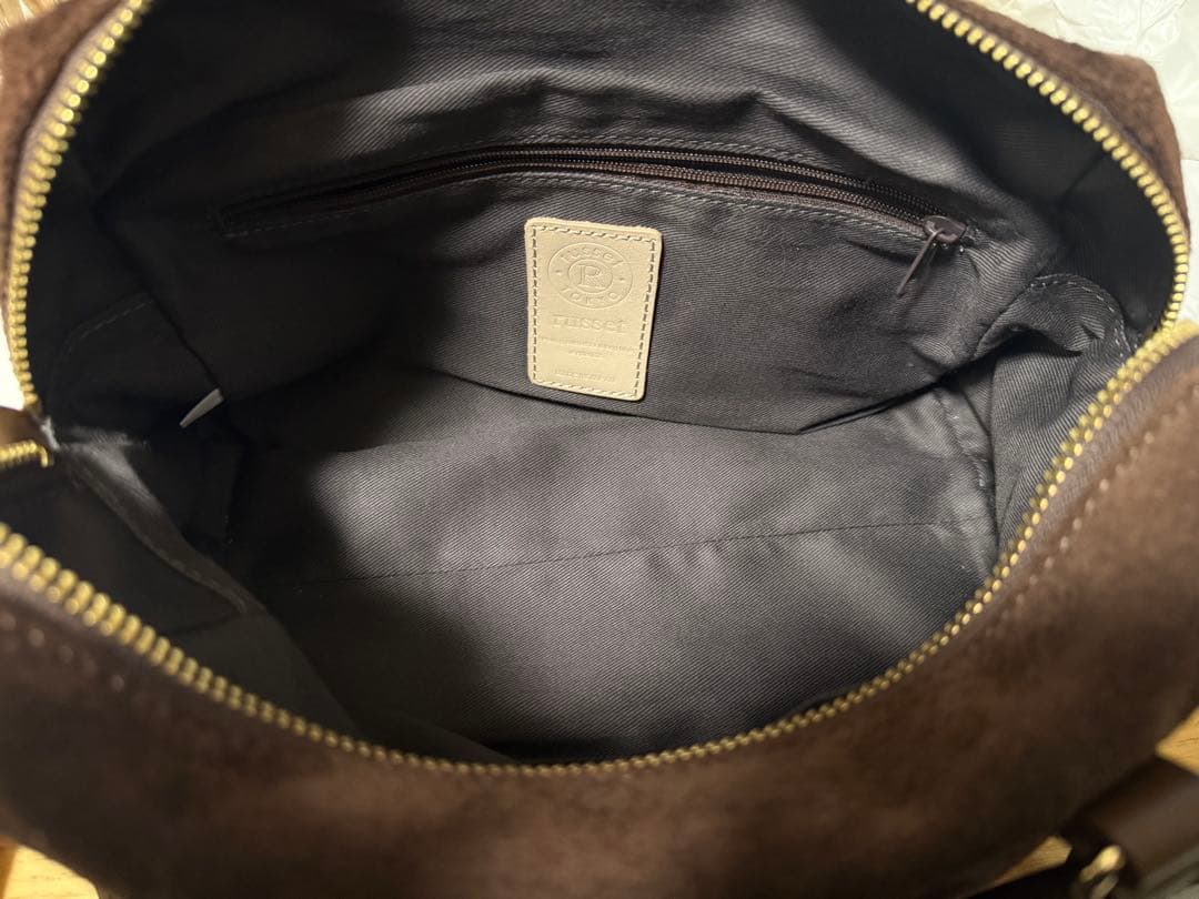 russet ラシット スエード 2wayミニボストンバッグ