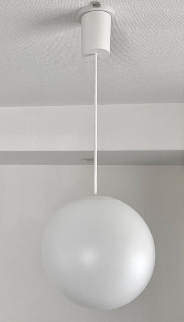【無印良品】ペンダントライト丸　MJ PM 15A 白　美品　希少