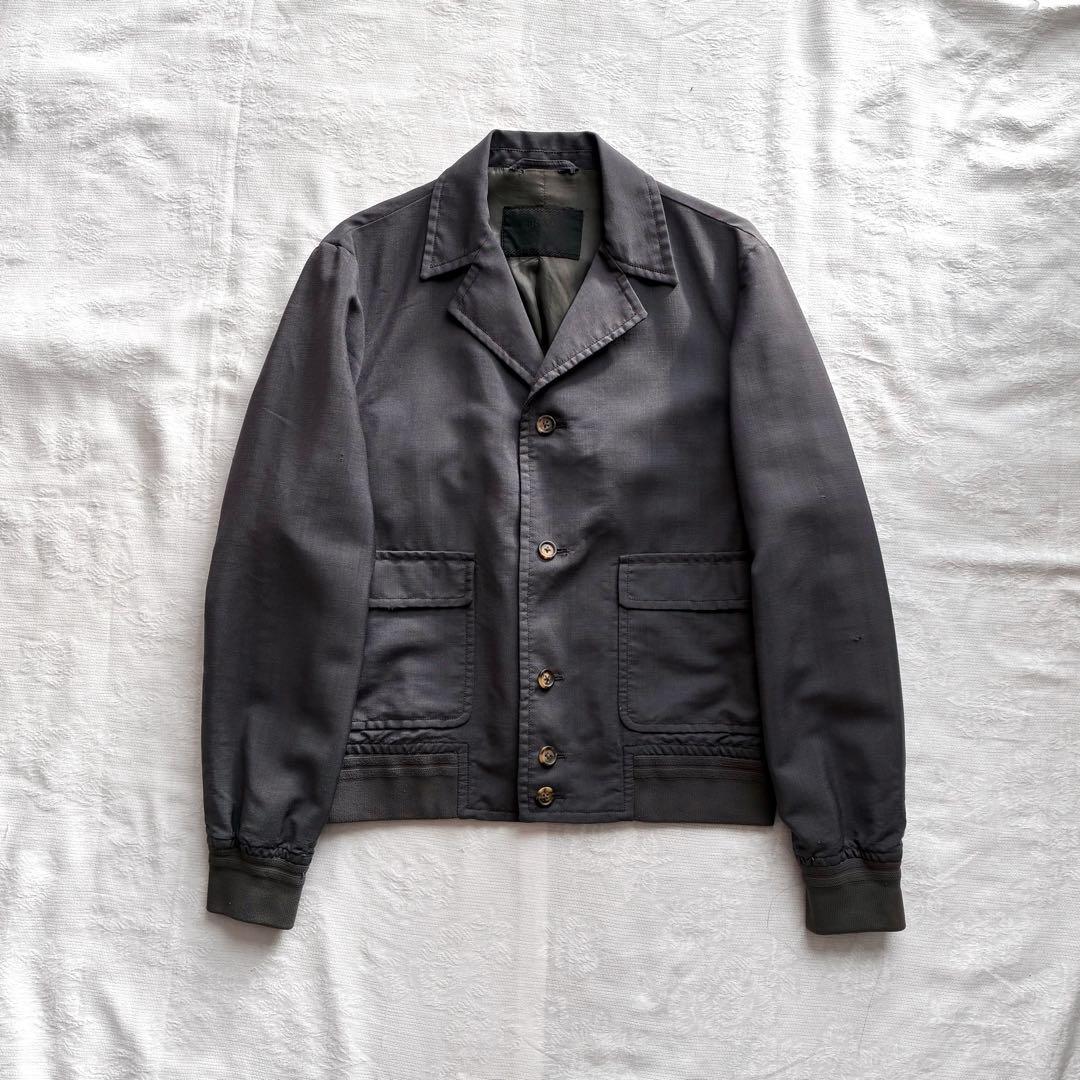 ジャケット・アウター archive 90s PRADA mohair bomber jacket