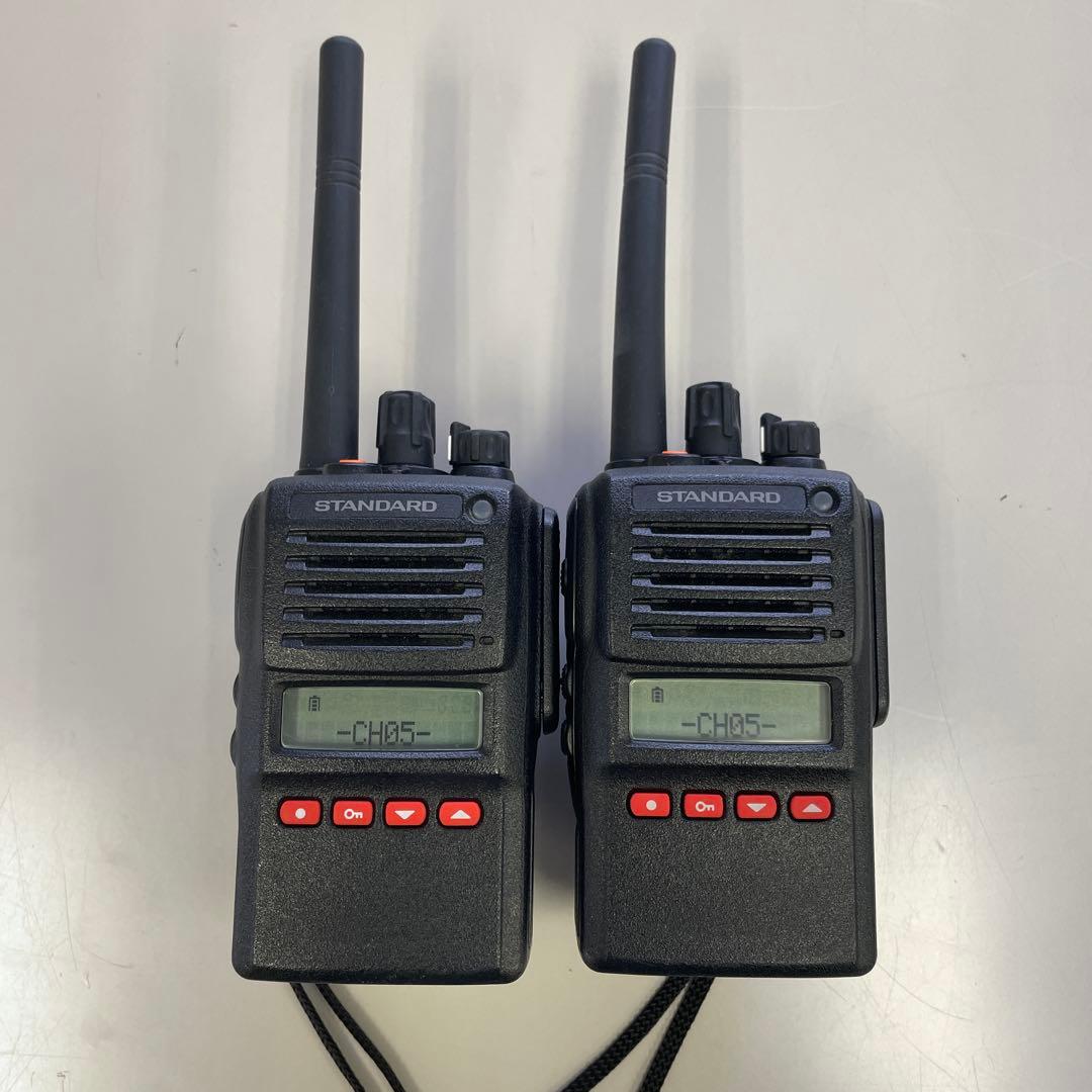 電*屋様 スタンダード製デジタルトランシーバーVXD10登録局2台セット
