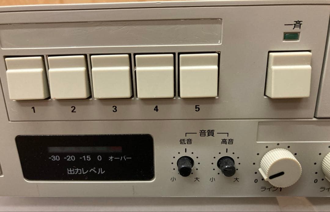 Panasonic WA-H60ハイパワーアンプ 業務用