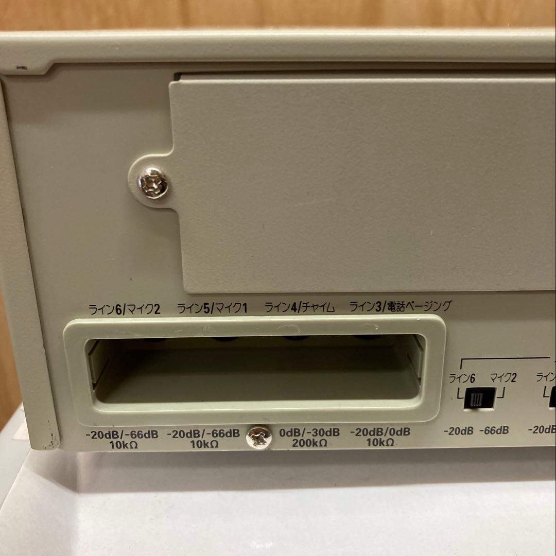 Panasonic WA-H60ハイパワーアンプ 業務用