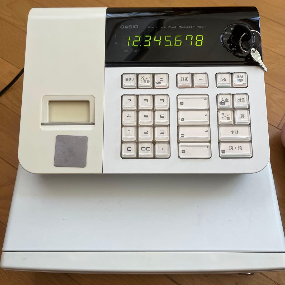 カシオ CASIO 電子レジスター 110ER