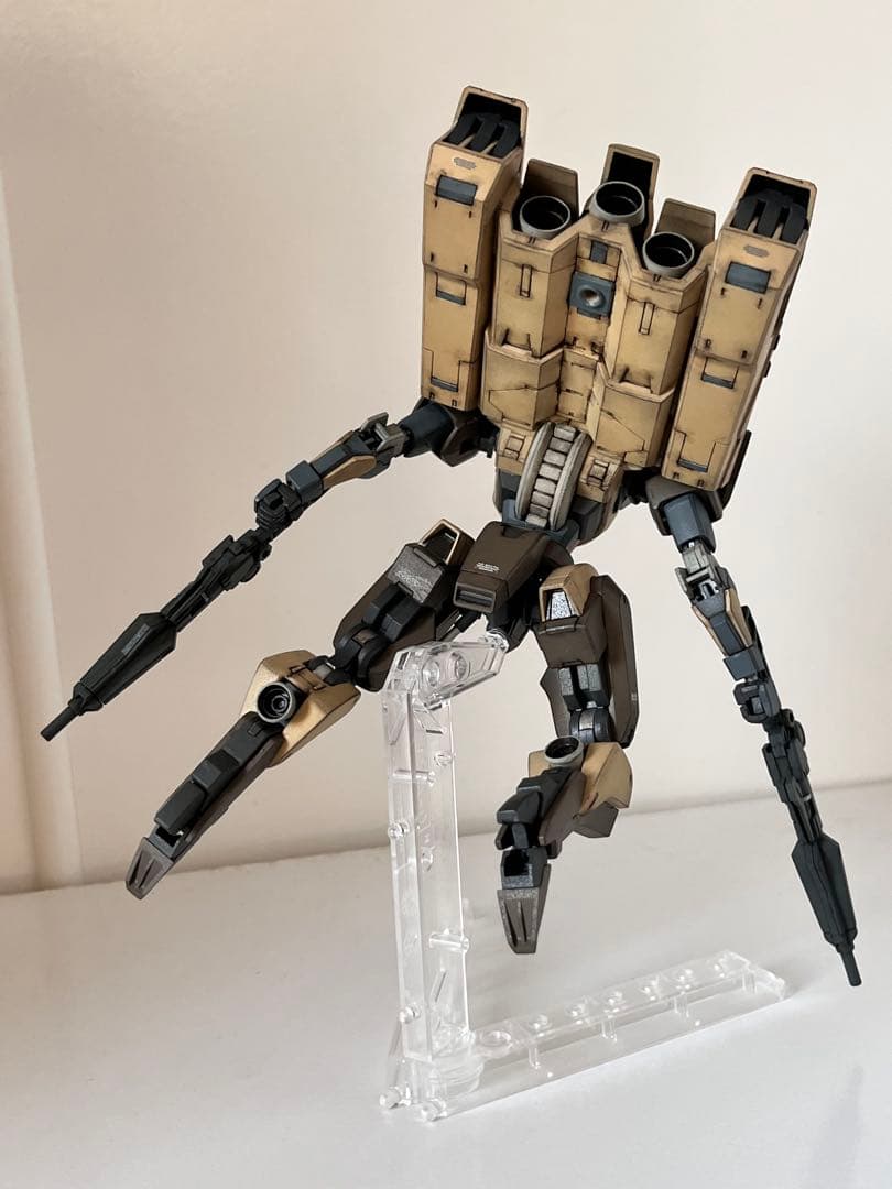 hg ガンプラ　鉄血のオルフェンズ 百里　全塗装　パステルシャドウ　完成品