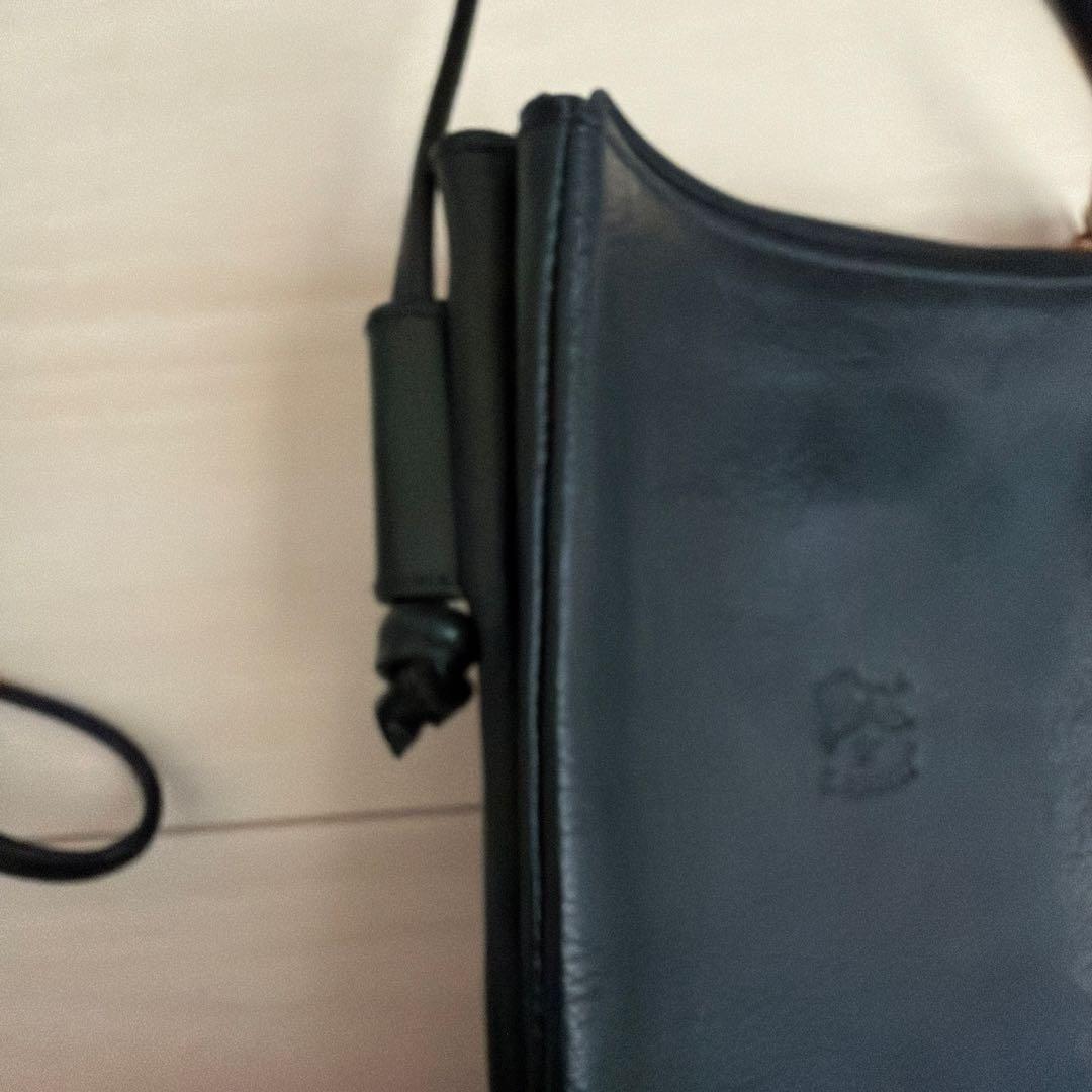 イルビゾンテバッグ レザーミニショルダーバッグ メンズ レディース