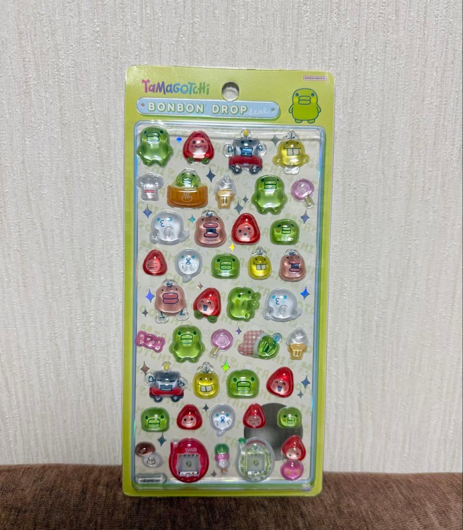 【正規品】たまごっち ボンボンドロップシール 4枚セット