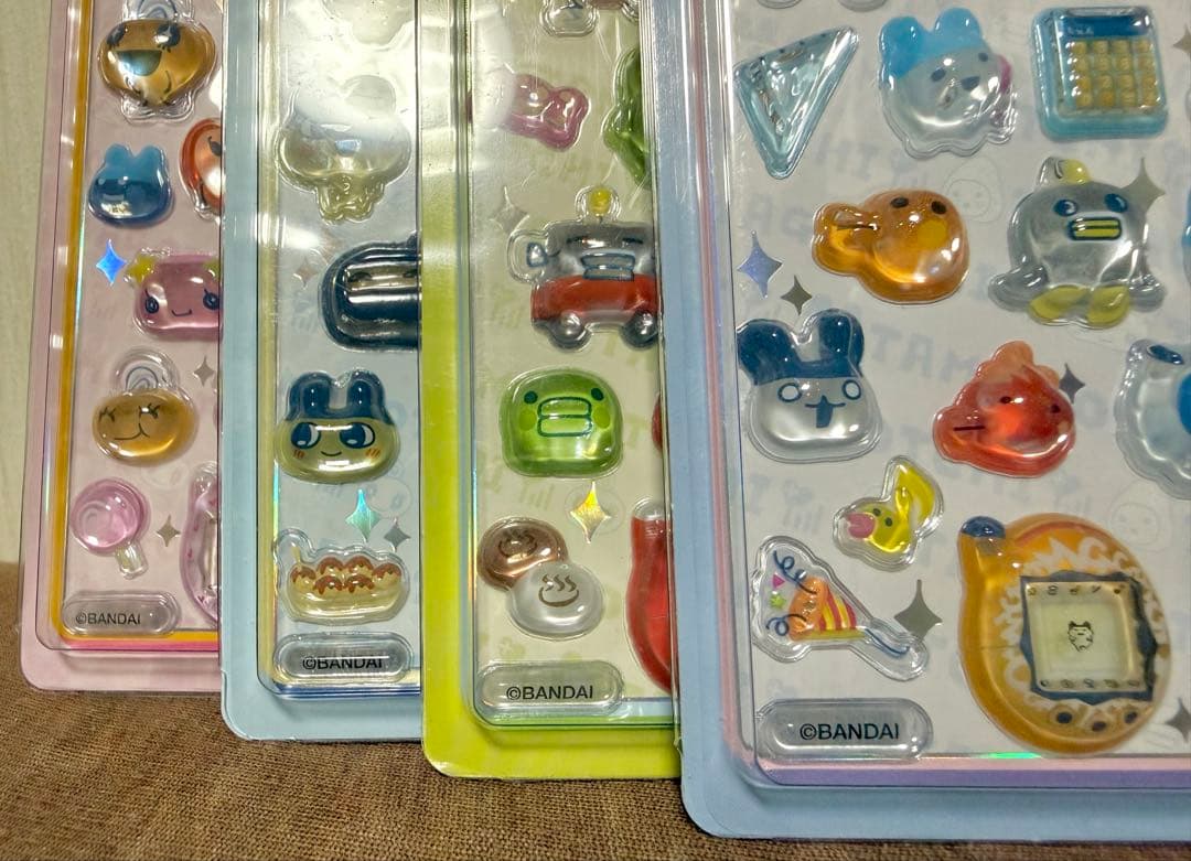 【正規品】たまごっち ボンボンドロップシール 4枚セット