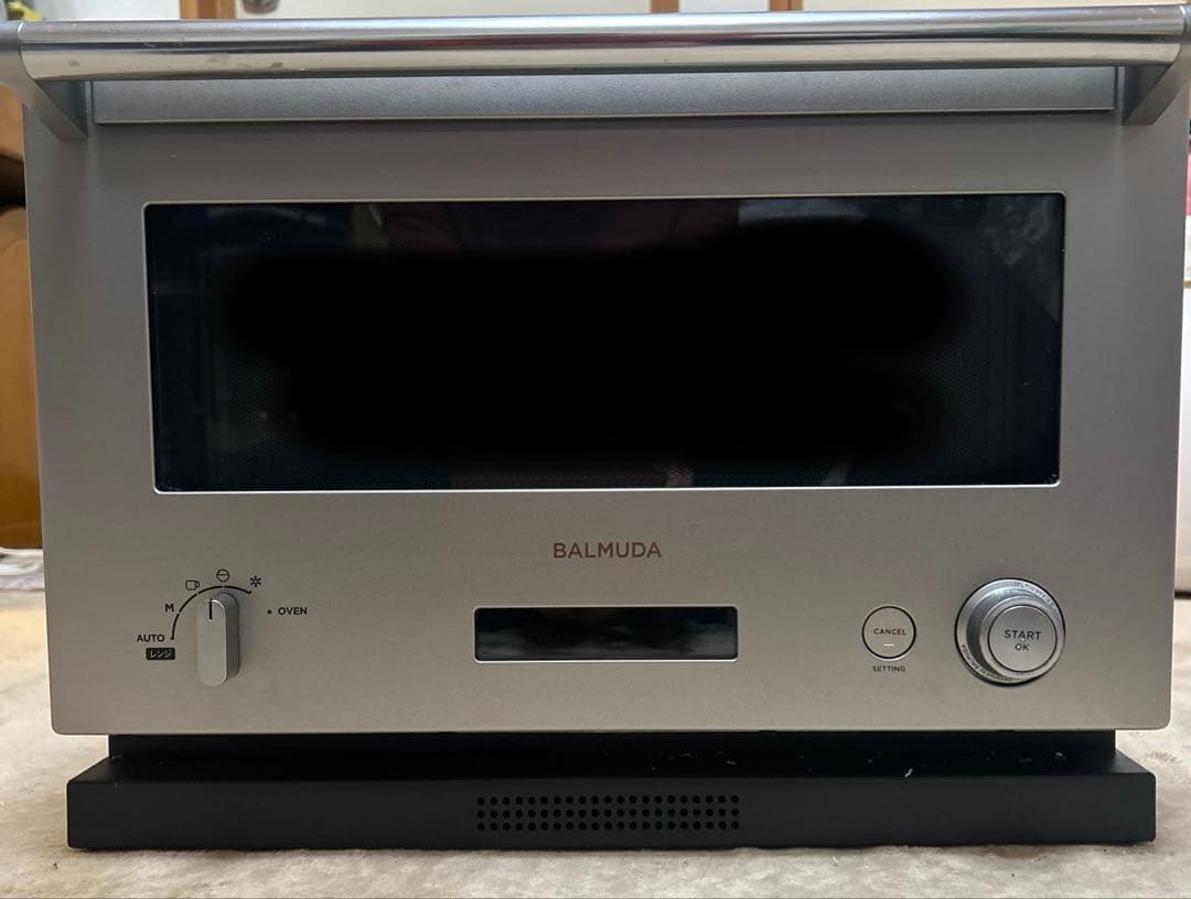 BALMUDAオーブンレンジ　K04A-SU ステンレス