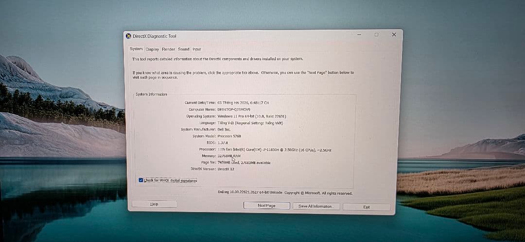 Windowsノート本体 Dell precision 5760 32g/1T