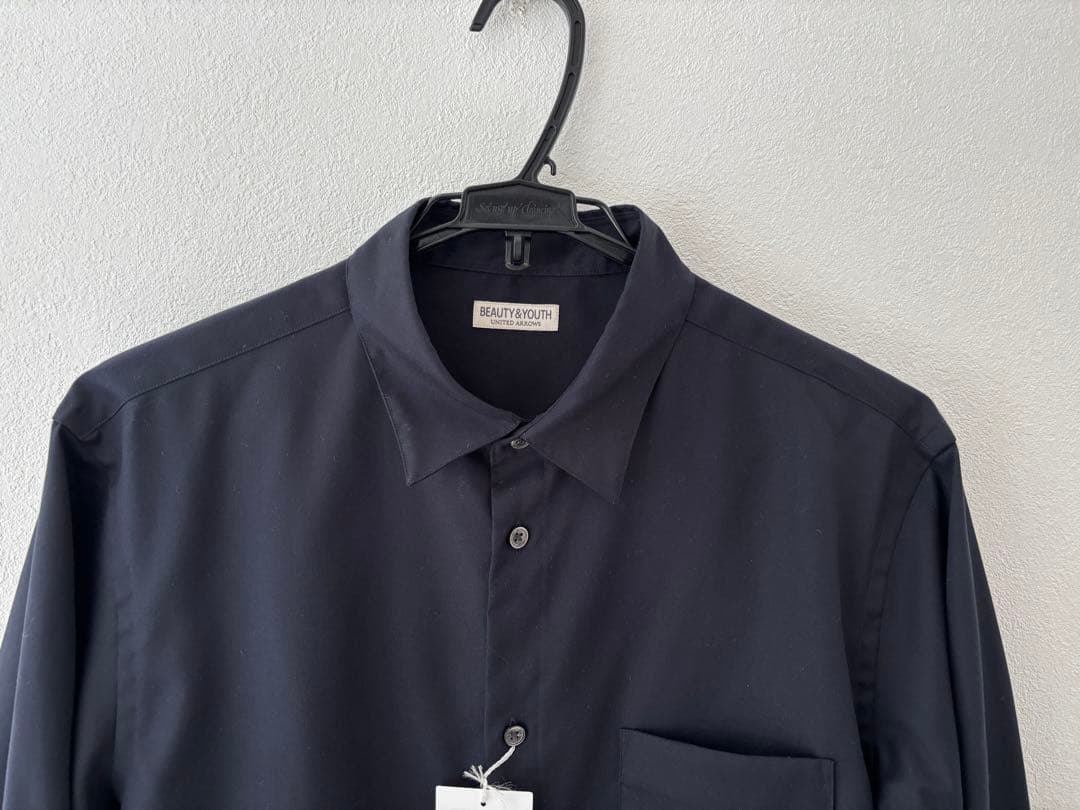 BEAUTY & YOUTH クリア オックスフォード レギュラー シャツ