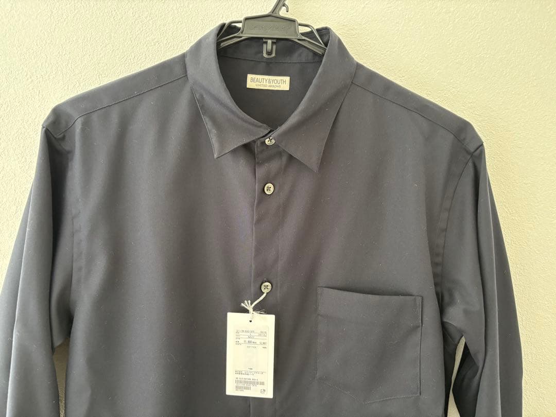 BEAUTY & YOUTH クリア オックスフォード レギュラー シャツ