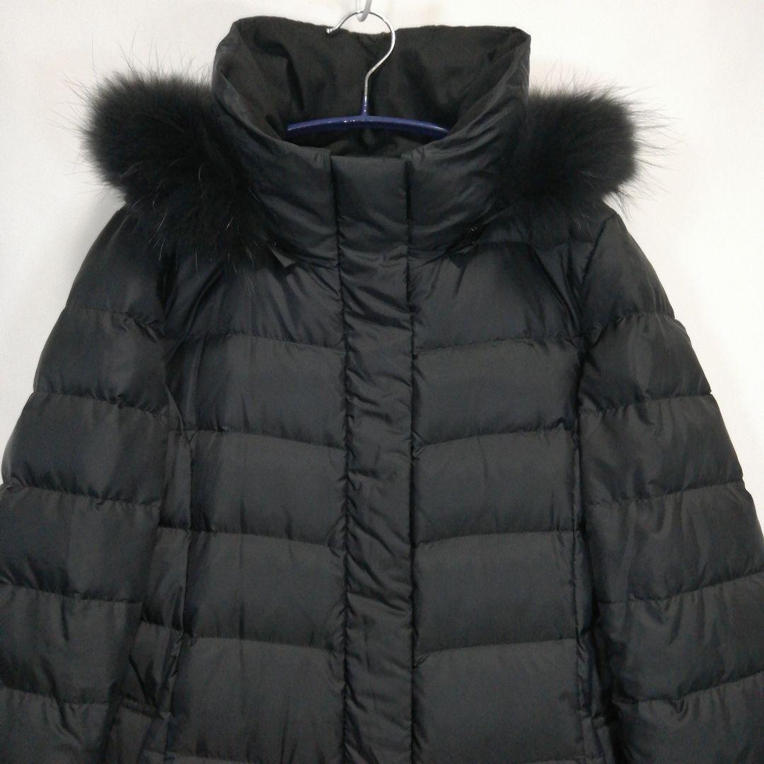 23区 シレータフタロングダウンコート ダウンジャケット 洗濯可能 洗える 40