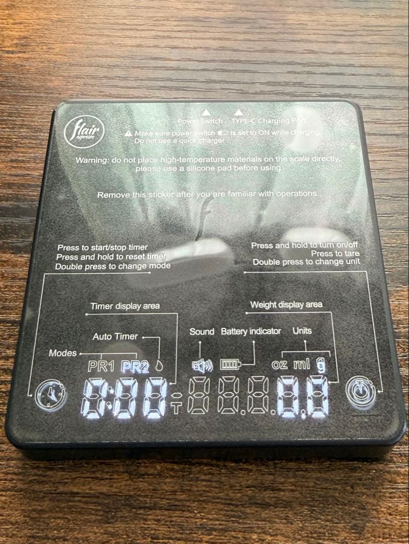 flair Brew Scale コーヒースケール