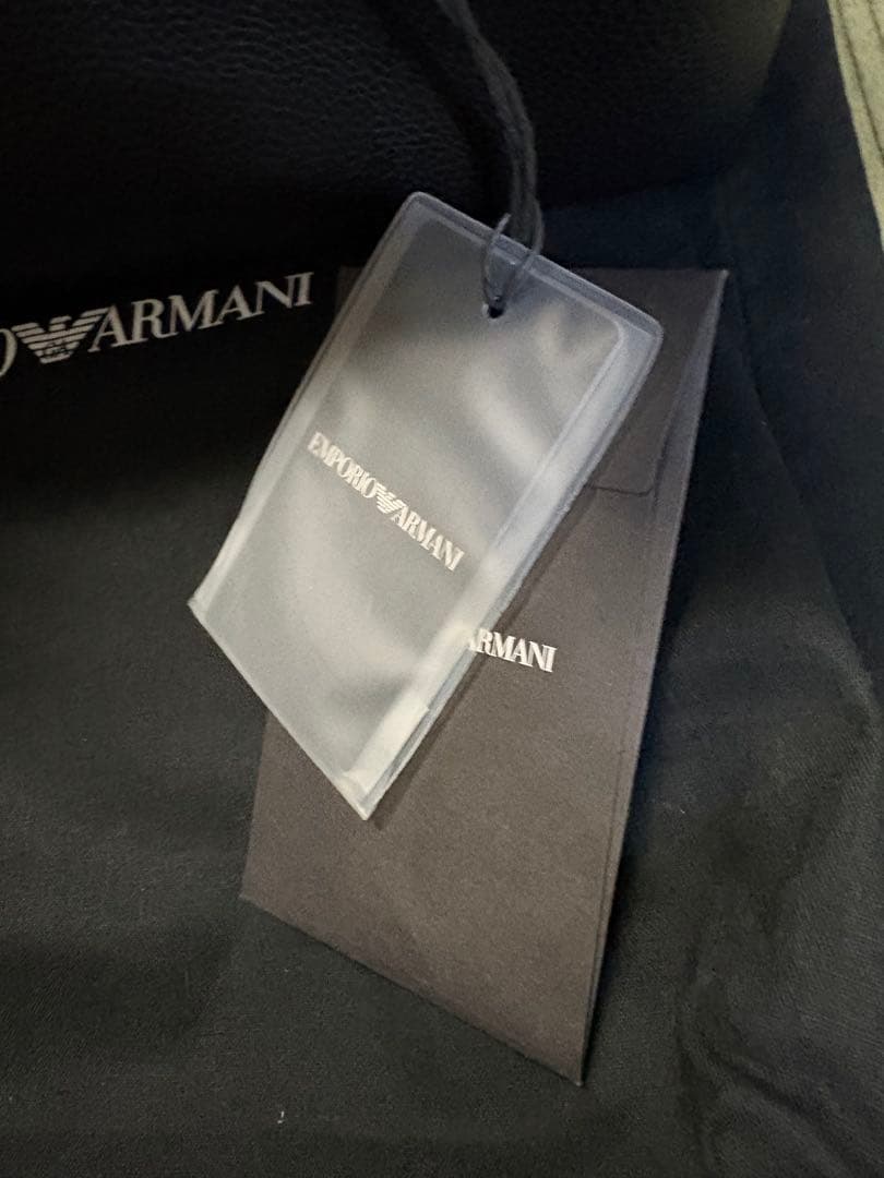 EMPORIO ARMANI ブラック トートバック✴︎早い者勝ち✴︎最終値下げ