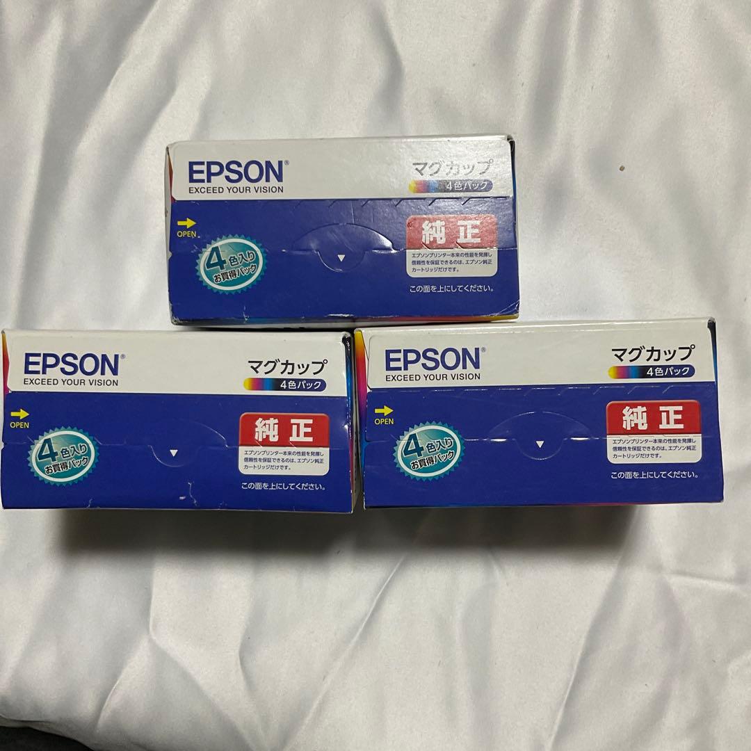 EPSON 純正インクカートリッジ MU4-4CL 4色セット