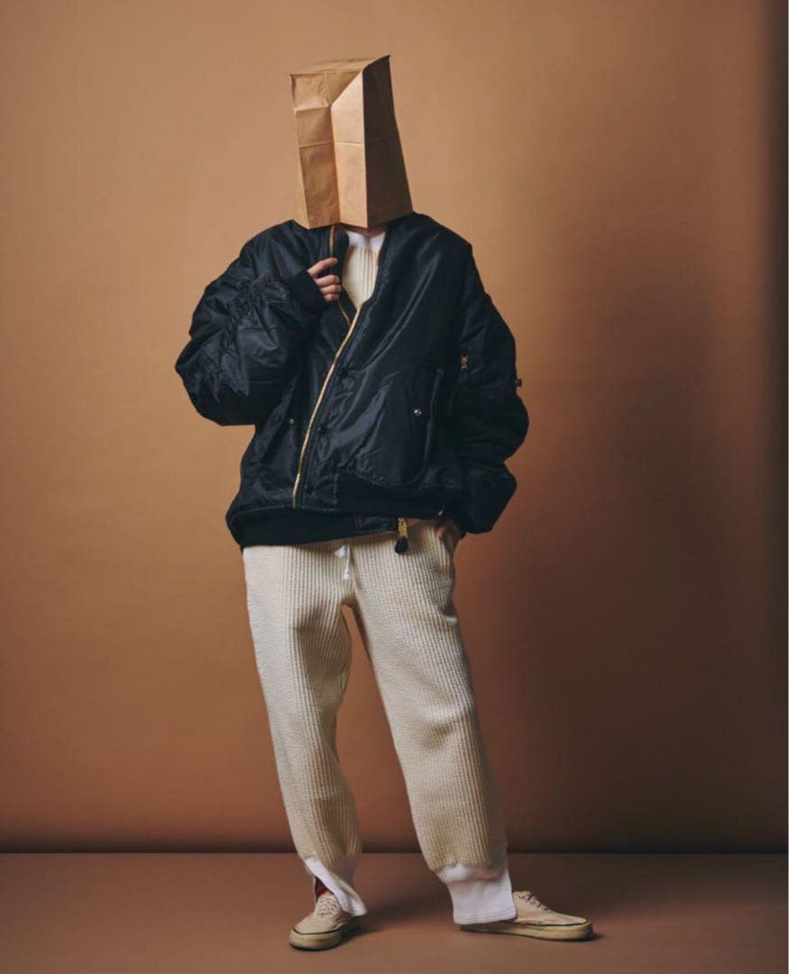 m.u × PRE_KIMONO MA-1 japoness