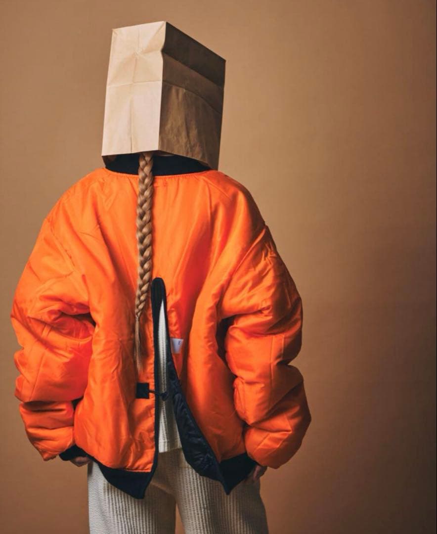 m.u × PRE_KIMONO MA-1 japoness