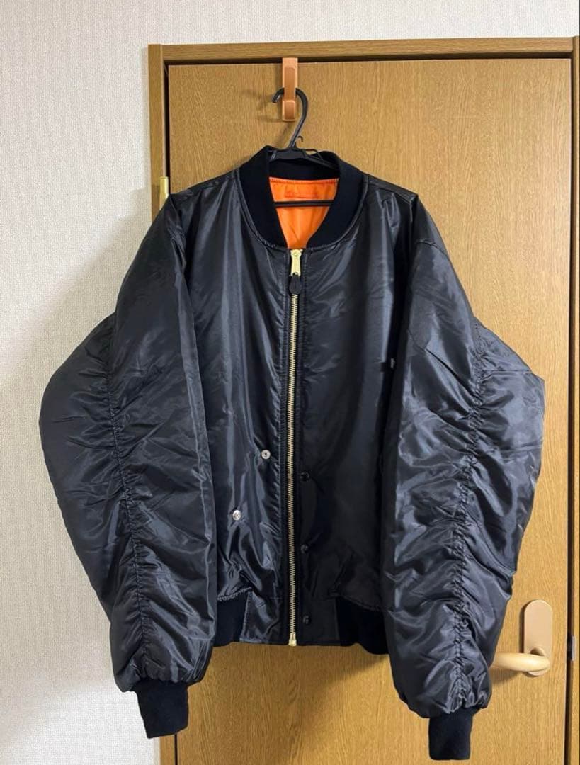 m.u × PRE_KIMONO MA-1 japoness