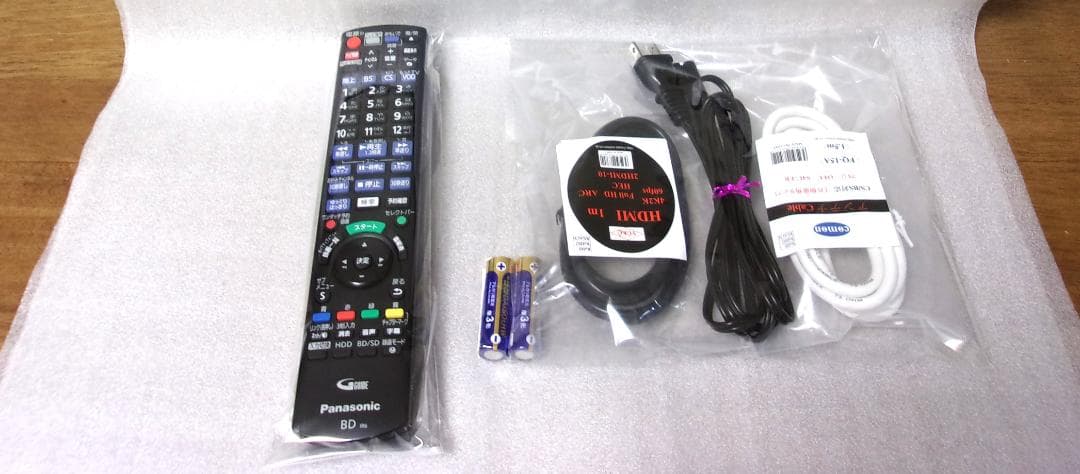 ■4K/パナソニック ブルーレイレコーダー/DMR-BRW1000（２チューナ）