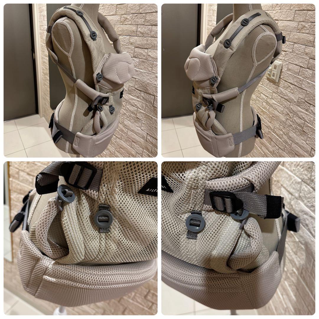 エールベベ　AILEBEBE 03 スリー　抱っこ紐　ベビーキャリア　ベージュ