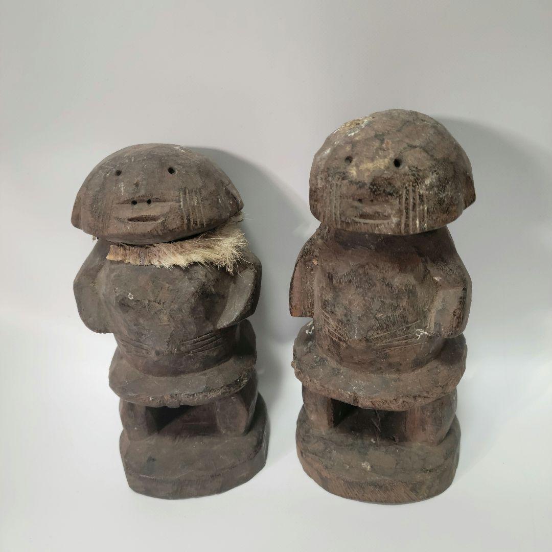 トーゴ 儀式用の彫像 アフリカンアート プリミティブアート 木彫り 彫刻