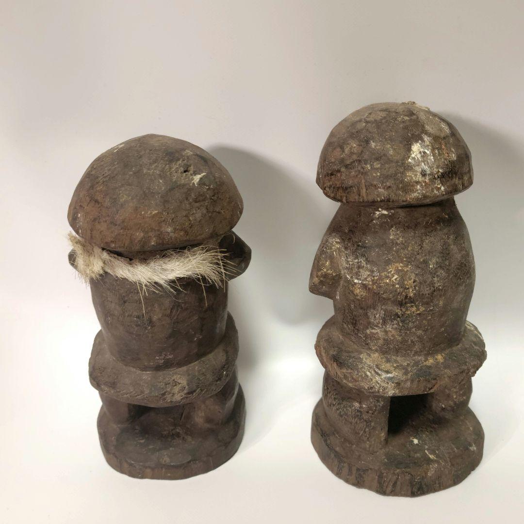 トーゴ 儀式用の彫像 アフリカンアート プリミティブアート 木彫り 彫刻