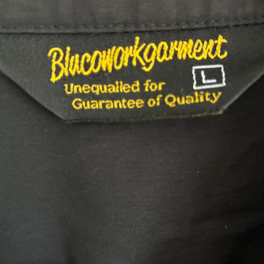 Bluco ６４クロスコーチジャケット　サイズL ブラック