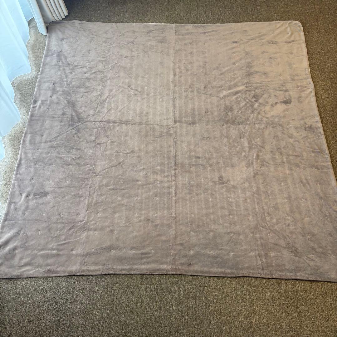 無印良品 3点セット 楕円こたつ こたつ布団 ラグ 美品 ローテーブル