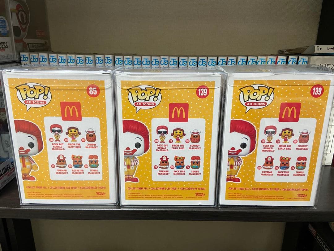FUNKO POP ロナルドマクドナルド3種セット