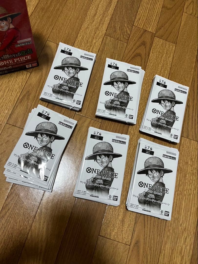 受け継がれる意志プロモ】ワンピースカード 3周年プロモ60パックセット