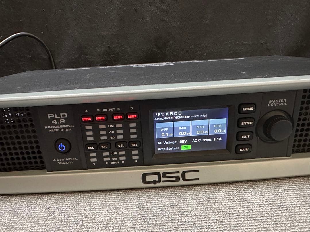 アンプ QSC PL 4.2