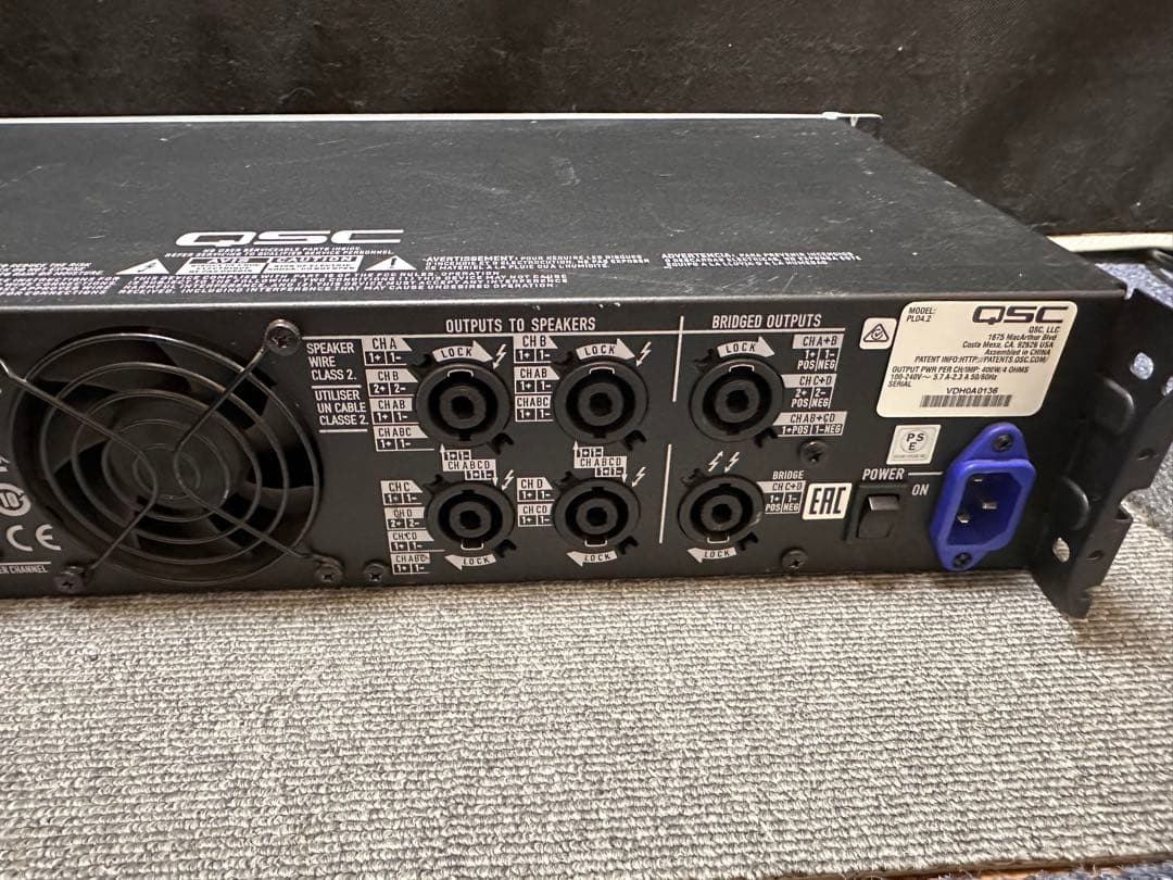 アンプ QSC PL 4.2
