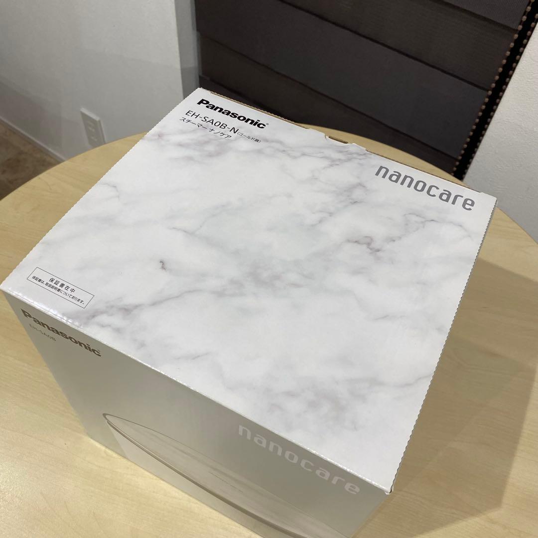 Panasonic スチーマー ナノケア EH-SA0B ゴールド調