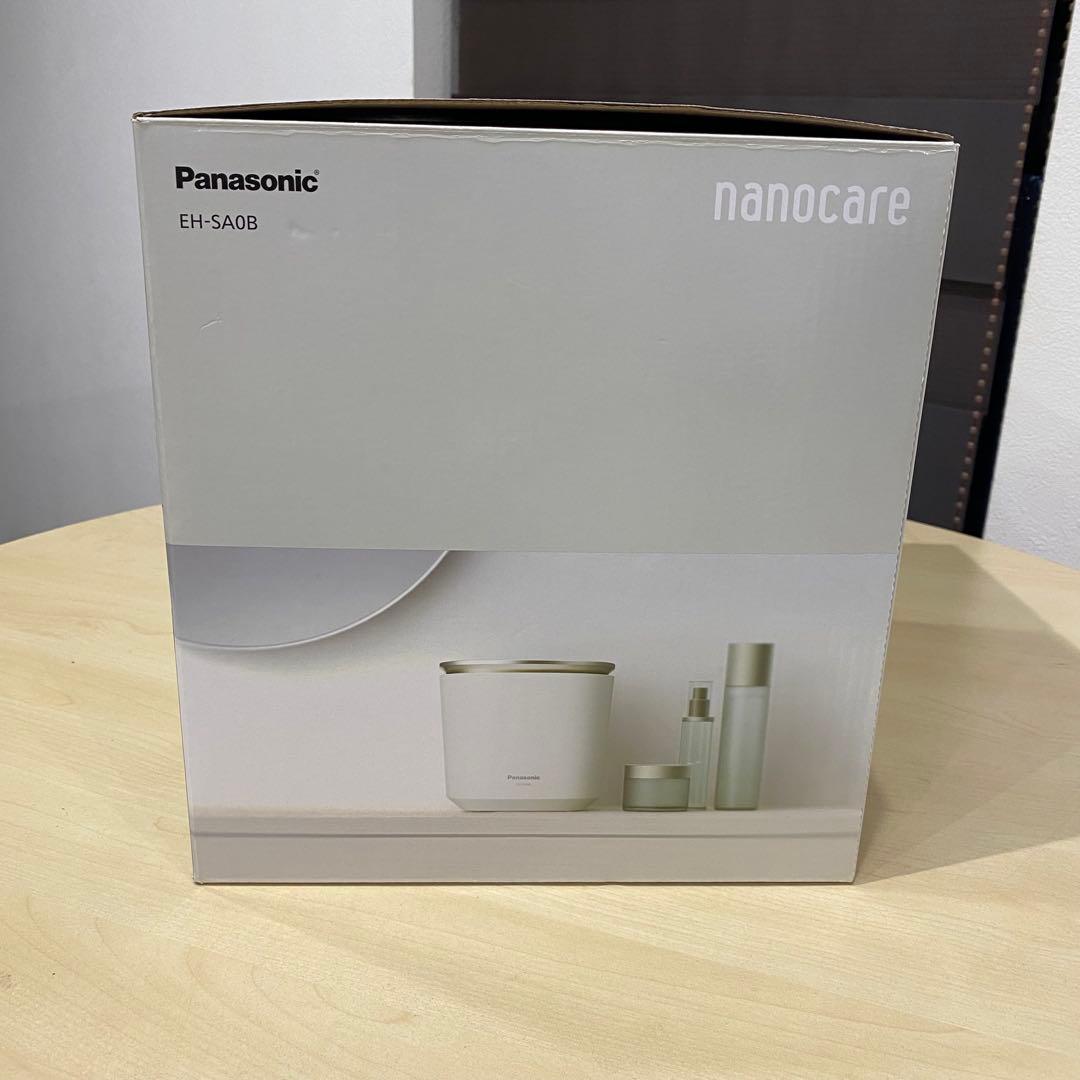 Panasonic スチーマー ナノケア EH-SA0B ゴールド調