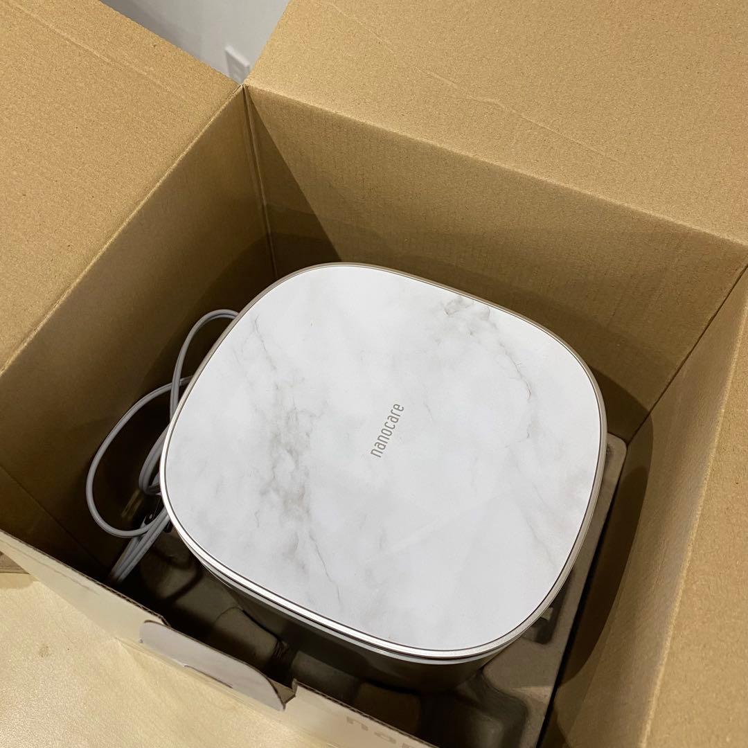 Panasonic スチーマー ナノケア EH-SA0B ゴールド調