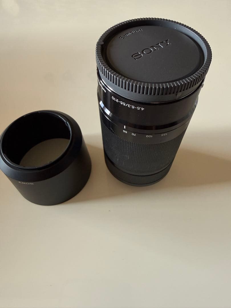 【超美品】Sony E55-210mm SEL55210 OSS プロテクター付