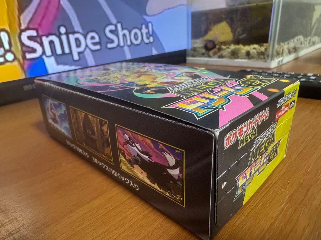 ポケモンカードゲーム MEGAドリームEXシュリンク無し1ボックス3個目