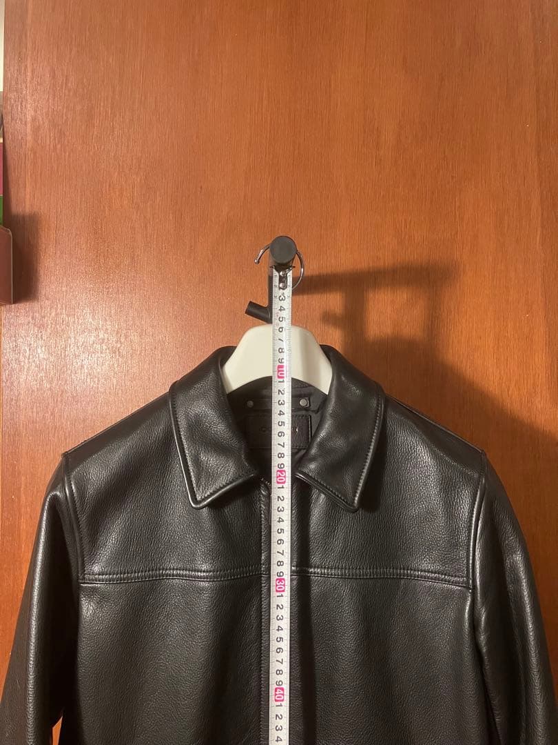 COACH コーチ 牛革 シングルレザージャケット Sサイズ