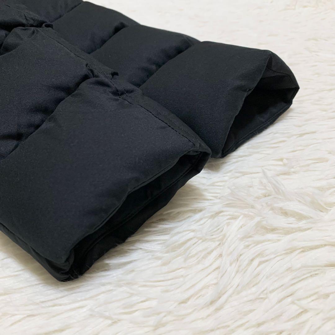 【未使用】ヘルノ ダウン ボンバージャケット アレンデール フェイクファ黒 48