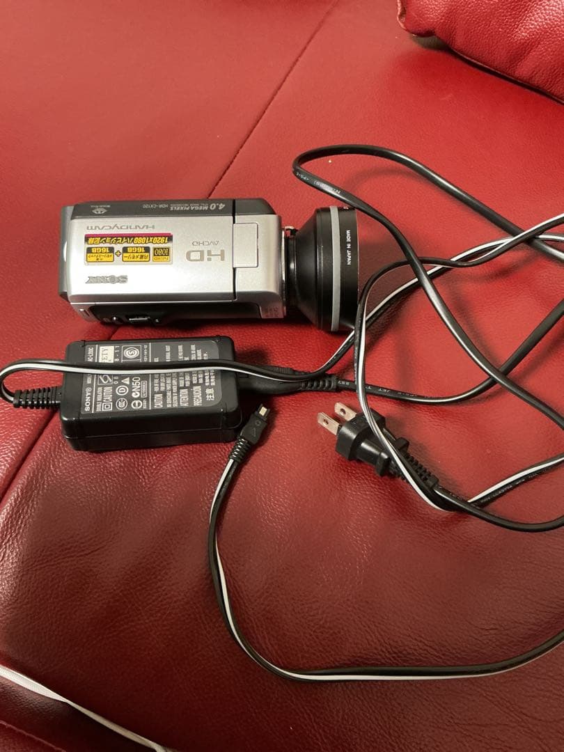 SONY ハンディカム HDR-CX120 本体・充電器・リモコン・バッグ付