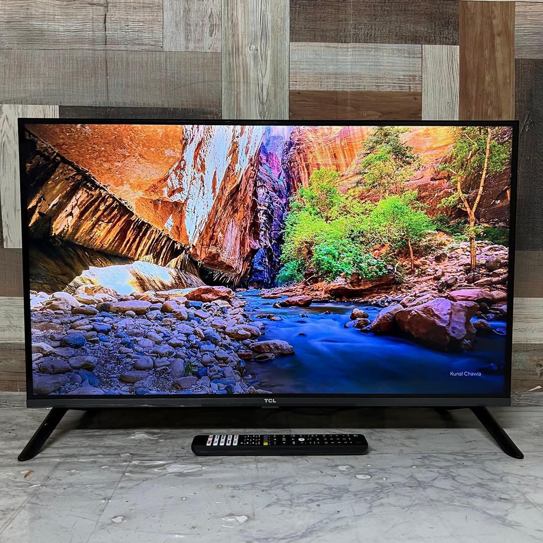 全国送料込❣️去年購入TCL32型ネット動画対応GoogleTV新品リモコン付