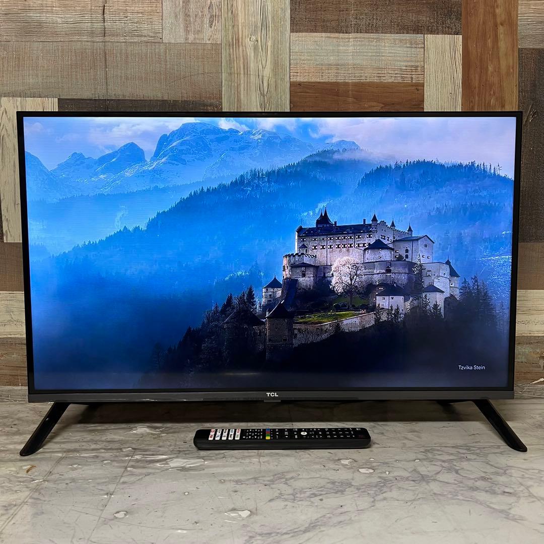 全国送料込❣️去年購入TCL32型ネット動画対応GoogleTV新品リモコン付