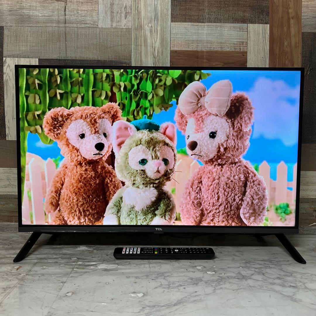 全国送料込❣️去年購入TCL32型ネット動画対応GoogleTV新品リモコン付